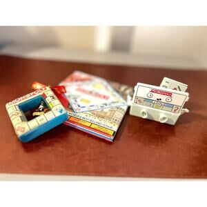 Monopoly small game and book and ornament